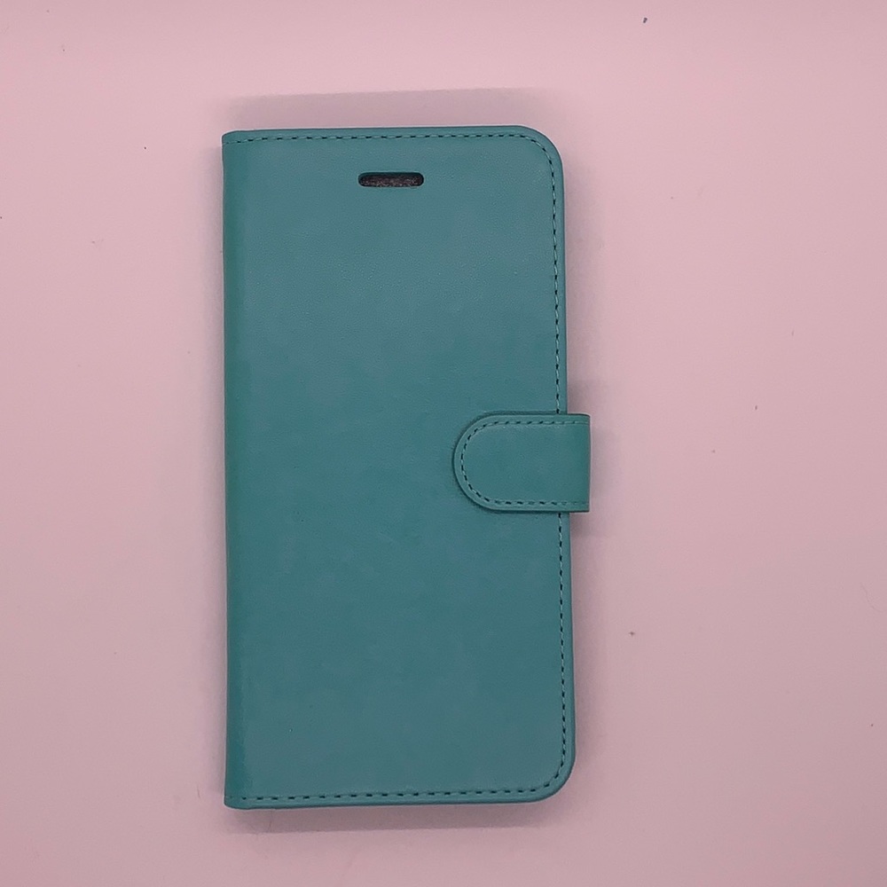 New! Truth Aqua Faux Leather Phone /Card Holder